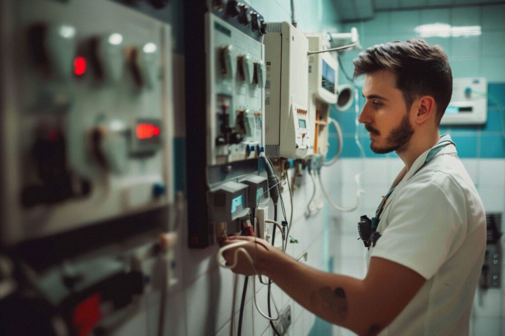 Zur Stellenbeschreibung „Haustechniker (m/w/d)“